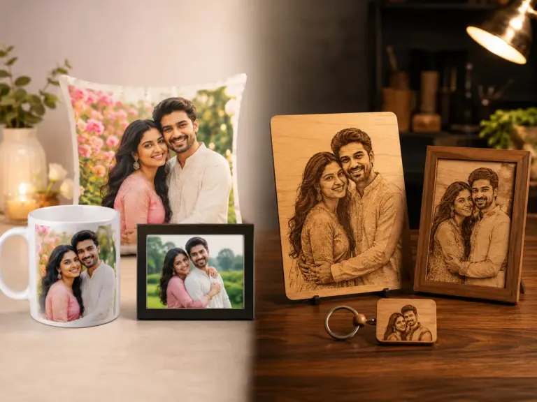 Laser Engraved vs Printed Photo Gifts: Which One Should You Choose?